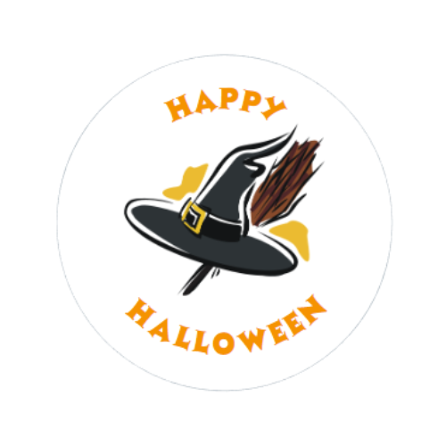 étiquette halloween