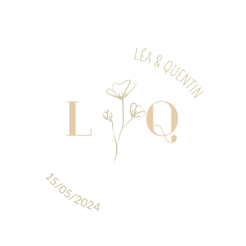 faire part mariage minimaliste